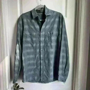 REI Button down Blue Plaid Size Mens S Small